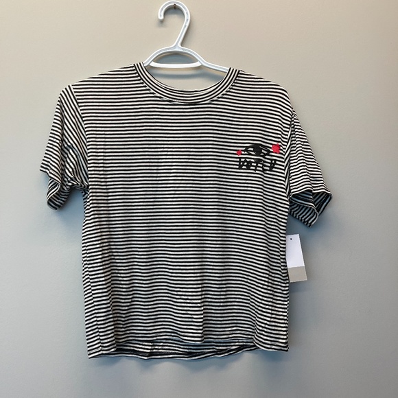 NWT BP Vote striped top - Picture 2 of 5